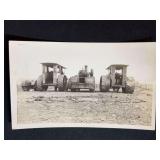 Case Tractors + Steam Engine Photo