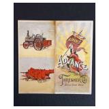 Advance Thresher Co. Trade Card