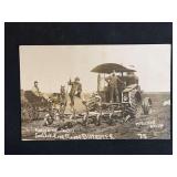 Hart-Parr Tractor Photo Postcard