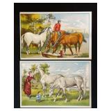 (2) Advance Thresher Co. Trade Cards