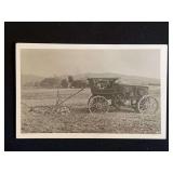 Heer Tractor Photo Postcard