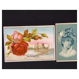 (2) Birdsall Co. Trade Cards