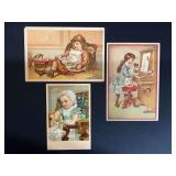 (3) Gaar, Scott & Co. Trade Cards