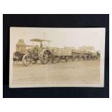 Rumely OilPull 20-40 Tractor Photo Postcard