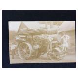 Ohio Tractor Mfg. Co. Roller Photo Postcard
