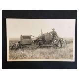 Peoria Tractor Photo Postcard