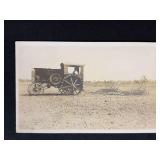 Bates Tractor Photo Postcard