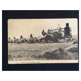 Hart-Parr Tractor Photo Postcard