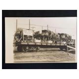 Hackney Auto Plow Photo Postcard
