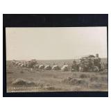 Hart-Parr Tractor Photo Postcard