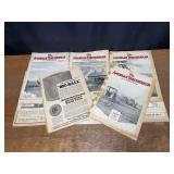 (12) 1923 + 1924 American Thresherman Magazines