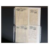 Geiser Mfg. Co. Letters