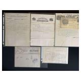 Letters + Invoices