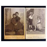 (2) Geiser Mfg. Co. Trade Cards
