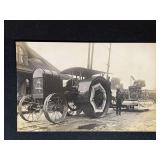 Emerson-Brantingham Big 4 Tractor Photo Postcard