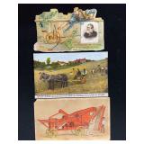 (3) Trade Cards