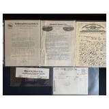 Letters + Invoices