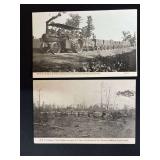 (2) Aultman & Taylor Postcards
