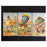 (3) Advance Thresher Co. Trade Cards