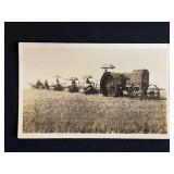Big 4 Tractor Photo Postcard