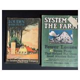 (2) Louden Barn Plans + System of the Farm Magazine