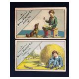 (2) Avery Planter Co. Trade Cards