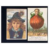 (2) Frick & Co. Trade Cards