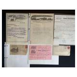 Letters + Invoices