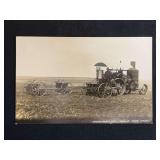1909 Hart-Parr Tractor Photo Postcard