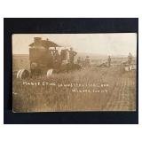Hart-Parr Tractor Photo Postcard