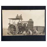 Rumely OilPull 30-60 Tractor Photo Postcard