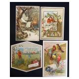 (4) Gaar, Scott & Co. Trade Cards