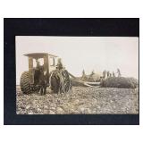 Case 20-40 Tractor Photo Postcard