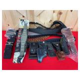 Assorted Firearm Accessories and Holsters