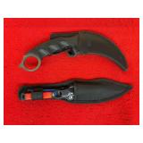 United Cutlery Honshu Karambit and Fantasy Master Throwing Knives