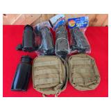 Bicycle Water Bottles and Tactical Pouches