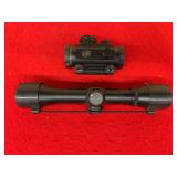 RedHead 1x30 Red Dot Sight and Simmons Shotgun Scope
