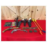 Cap Gun Toys and Novelty Grouping