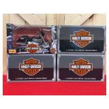 Maisto Harley-Davidson 1:18 Die Cast Motorcycle Models