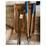 Assorted Hand Tool Lot Including Loppers and Wrenches