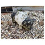 Cast Concrete Pig Garden Statue