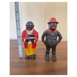 Pair of Cast Iron Still Banks
