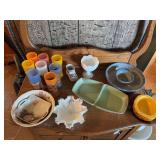 Assorted Decorative Glassware and Ceramic Tableware Collection