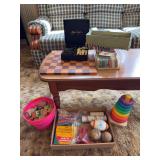Assorted Collection of Games, Toys, and Sporting Memorabilia
