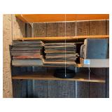 Collection of Assorted Vinyl LP Records and Carrying Case