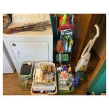 Assorted Household Cleaning Supplies and Utility Lot