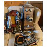Collection of Decorative Americana and Telephony Items
