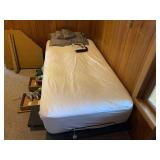 Rize Home Tranquility II Adjustable Bed Base with Remote and Accessories