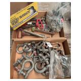 Assorted Agricultural Hardware and Hitch Pins Lot
