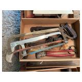 Assorted Hand Tools and Hardware Lot